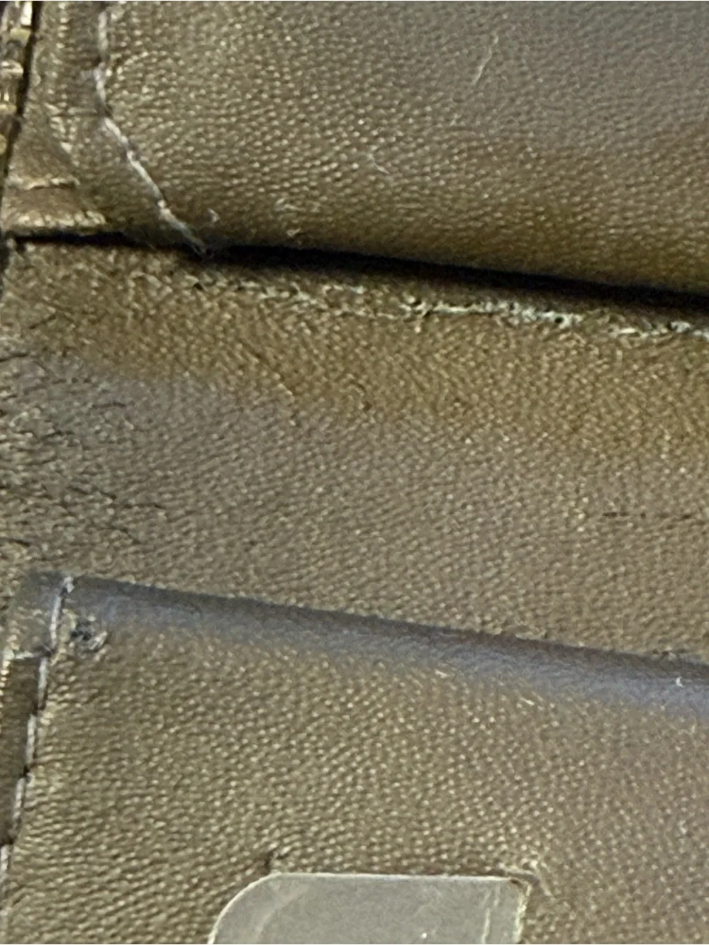 Vintage 90’s Accessory Concepts Brown Croc Embossed Leather Clutch Wallet